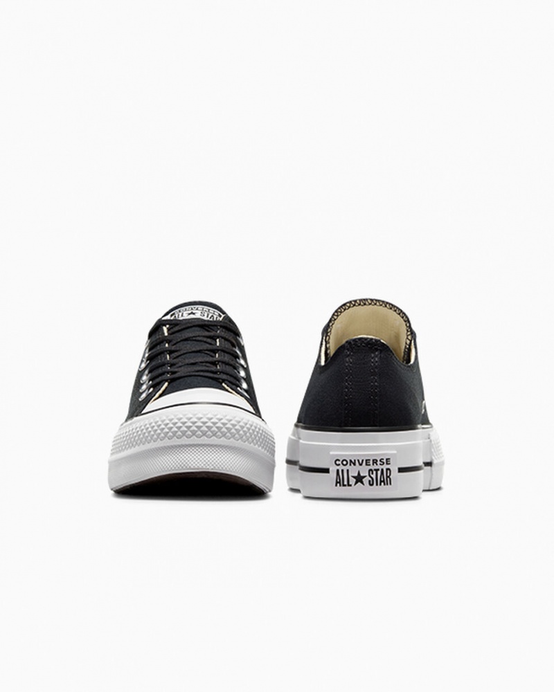 Converse Chuck Taylor All Star Lift Plateforme Noir Blanche Blanche  | TEM-4144860