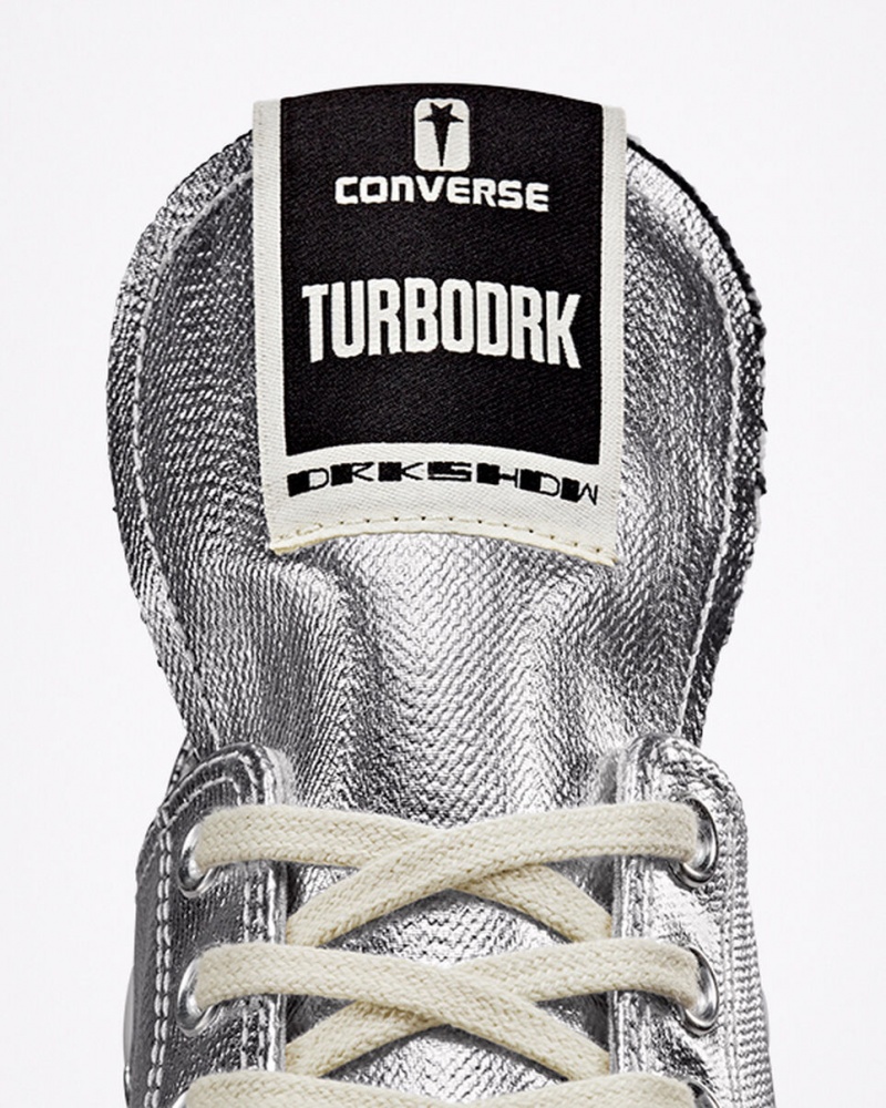 Converse TURBODRK Chuck 70 Argent Noir  | VMM-8215136