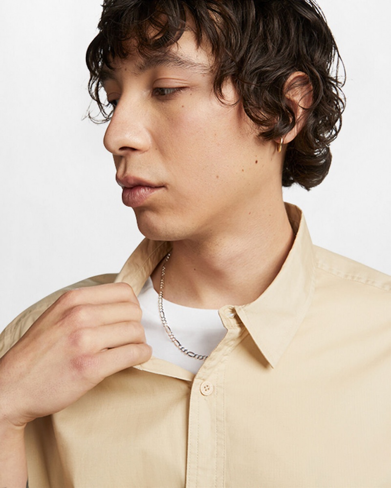 Converse Woven Cargo Shirt Oatmilk  | NRV-5915539