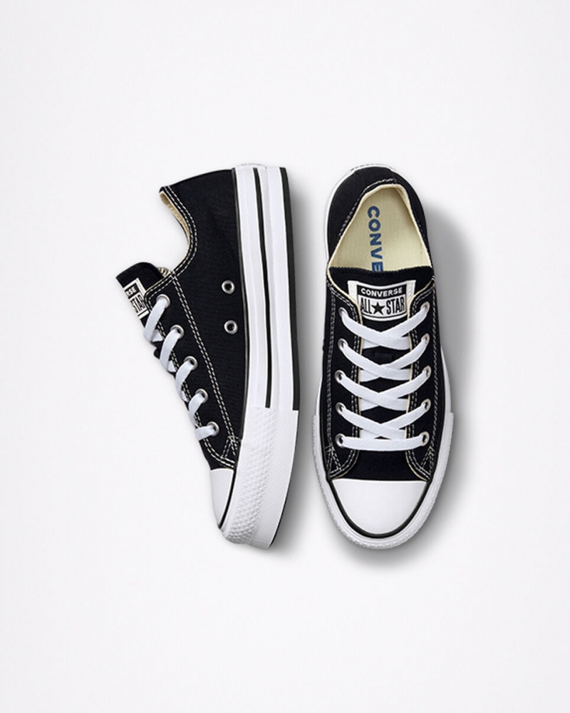 Converse Chuck Taylor All Star Lift Plateforme Noir Blanche Noir  | ITO-4770244