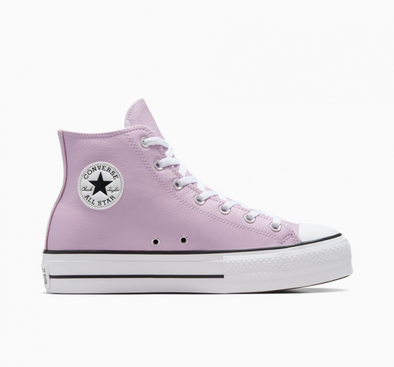 Converse Chuck Taylor All Star Lift Plateforme Excess Materials Blanche Noir  | XEP-6268184