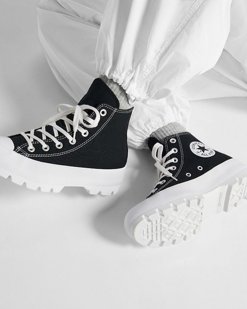 Converse Chuck Taylor All Star Lugged Noir Blanche Noir  | YGJ-4081800