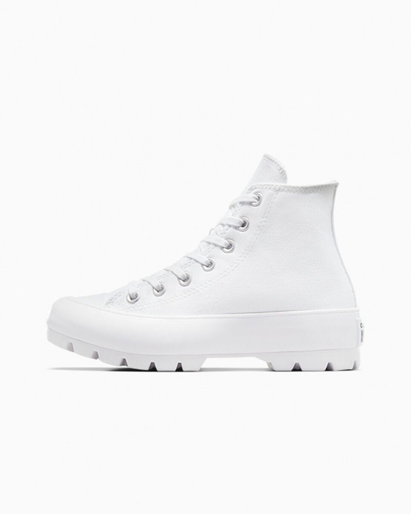 Converse Chuck Taylor All Star Lugged Blanche Noir Blanche  | KHA-1989842