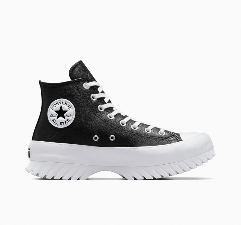 Converse Chuck Taylor All Star Lugged 2.0 Cuir Noir Blanche  | CGM-2231700