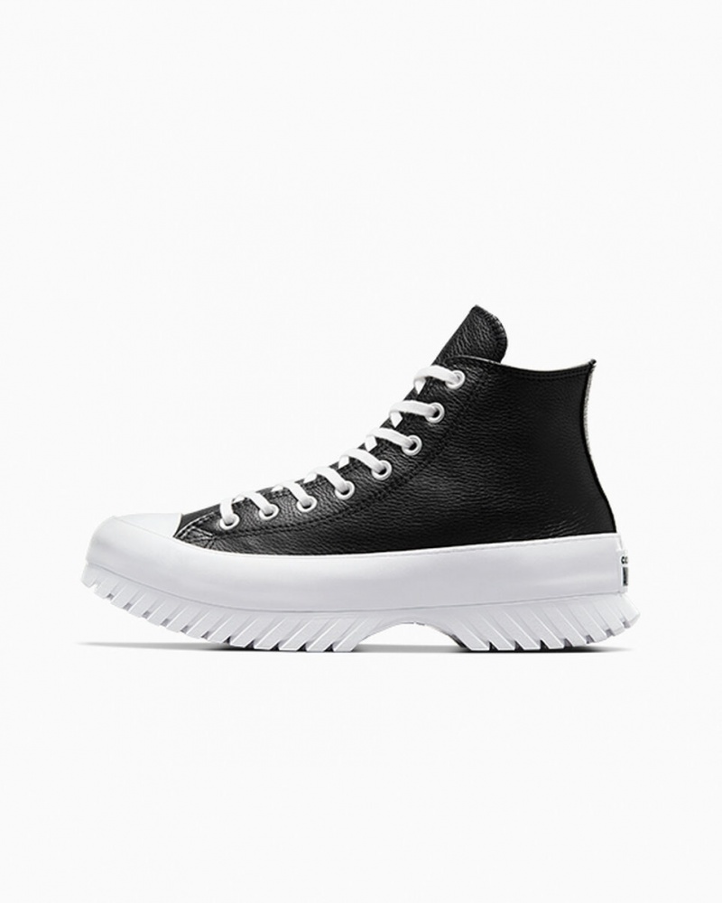 Converse Chuck Taylor All Star Lugged 2.0 Cuir Noir Blanche  | CGM-2231700