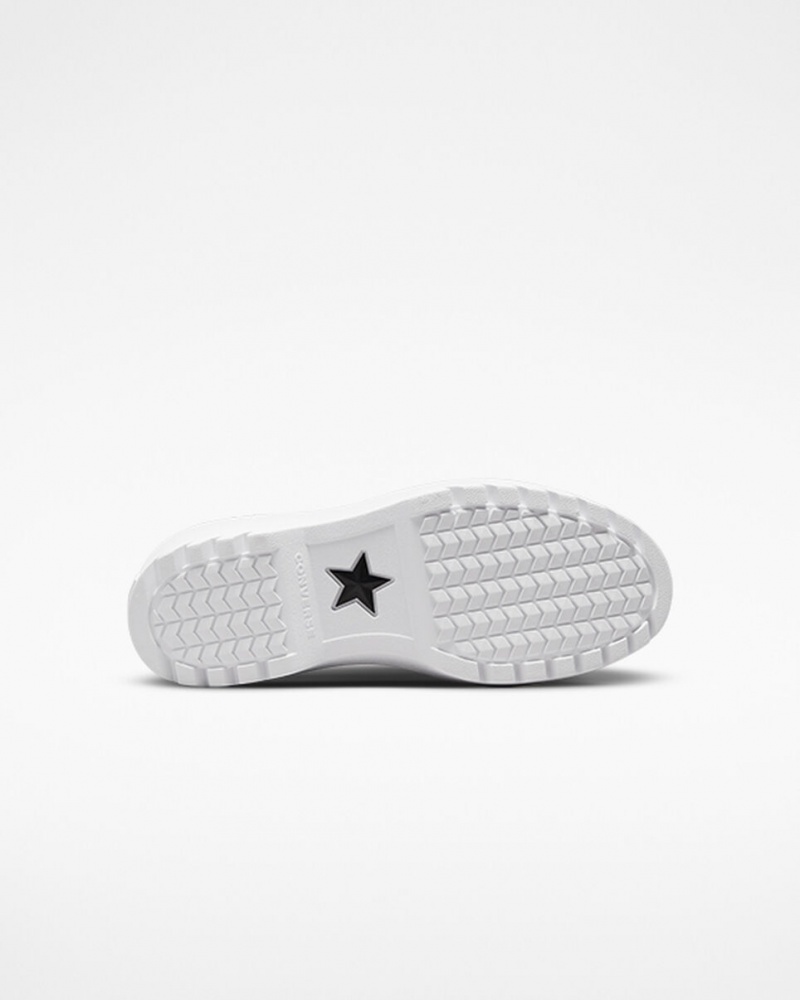 Converse Chuck Taylor All Star Lugged Lift Plateforme Tela Noir Noir Blanche  | VUZ-3799584