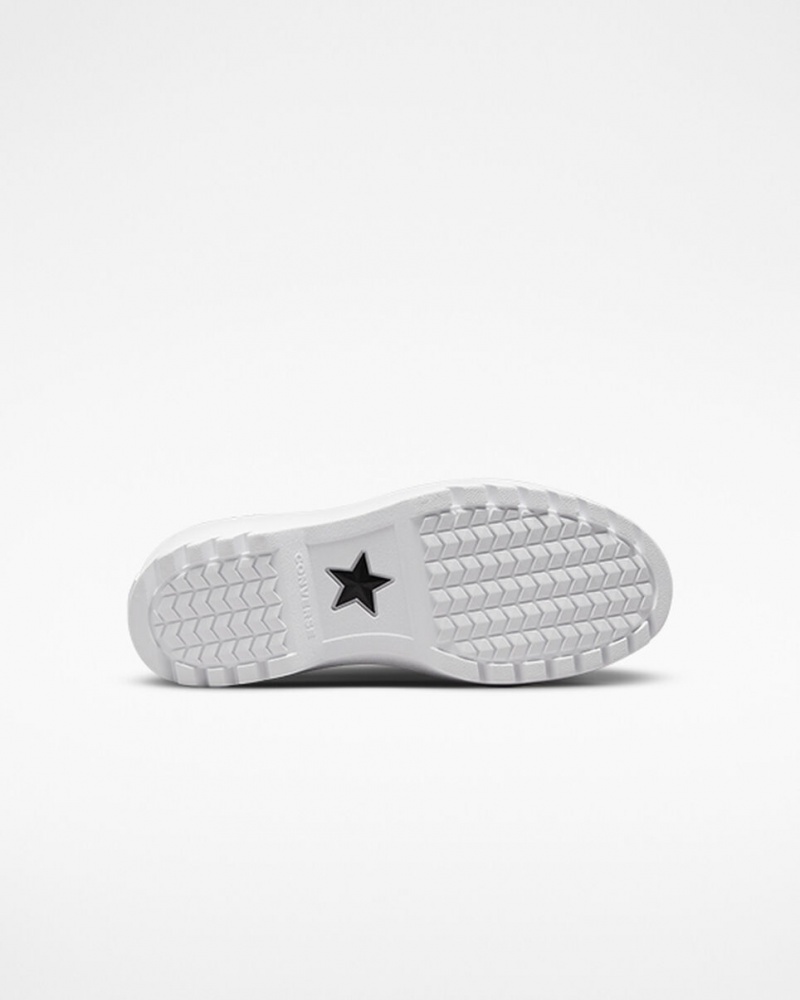 Converse Chuck Taylor All Star Lugged Lift Plateforme Tela Noir Noir Blanche  | FMQ-6251523