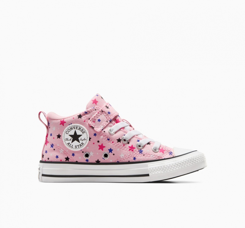 Converse Chuck Taylor All Star Malden Strada Sparkle Rose Blanche Noir  | QWT-8049865