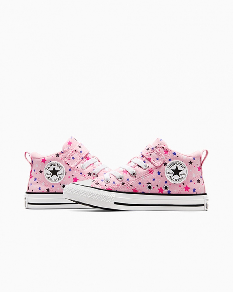 Converse Chuck Taylor All Star Malden Strada Sparkle Rose Blanche Noir  | QWT-8049865