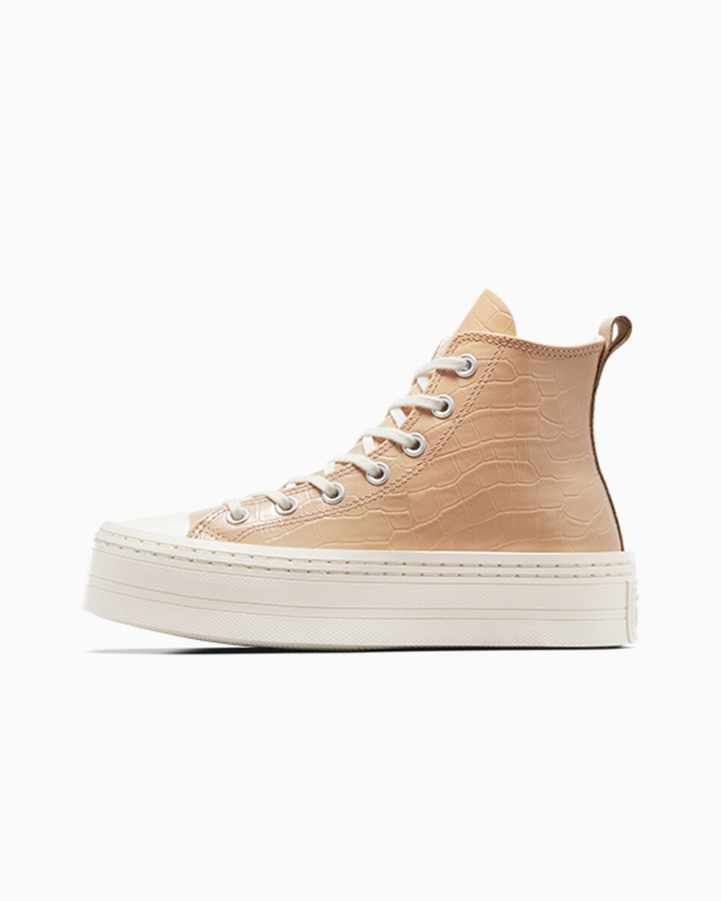 Converse Chuck Taylor All Star Modern Lift Plateforme Embossed Epic Dune / Epic Dune / Egret  | DWO-6098334