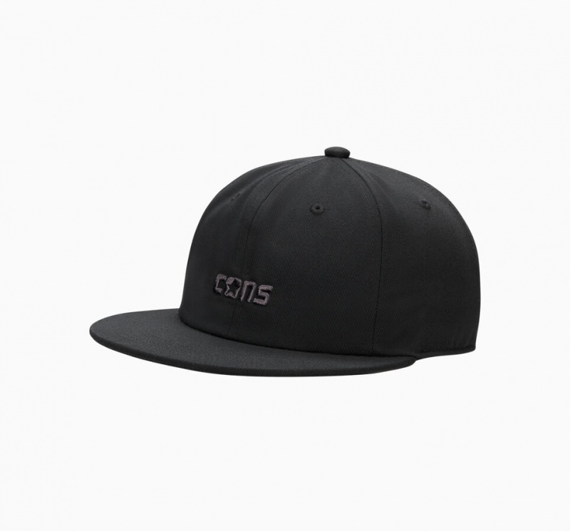 Converse CONS Six Panel Baseball Hat Noir  | ZBG-4067254