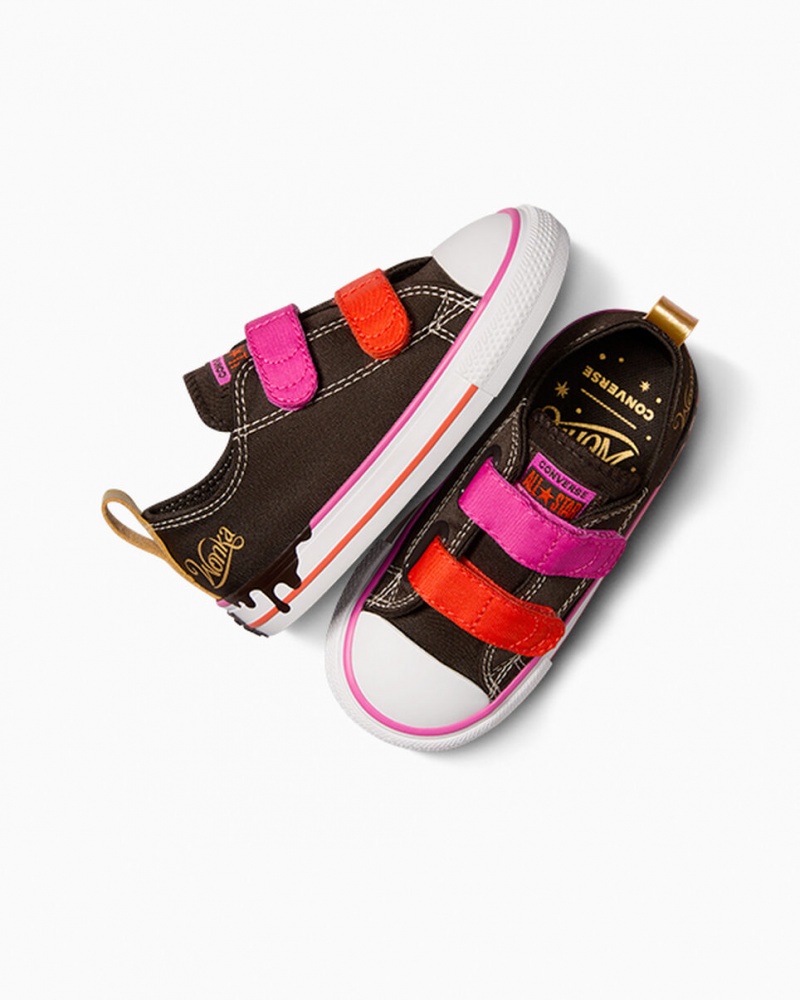 Converse Converse x Wonka Chuck Taylor All Star Easy On Marron Rose Blanche  | KVG-6434723