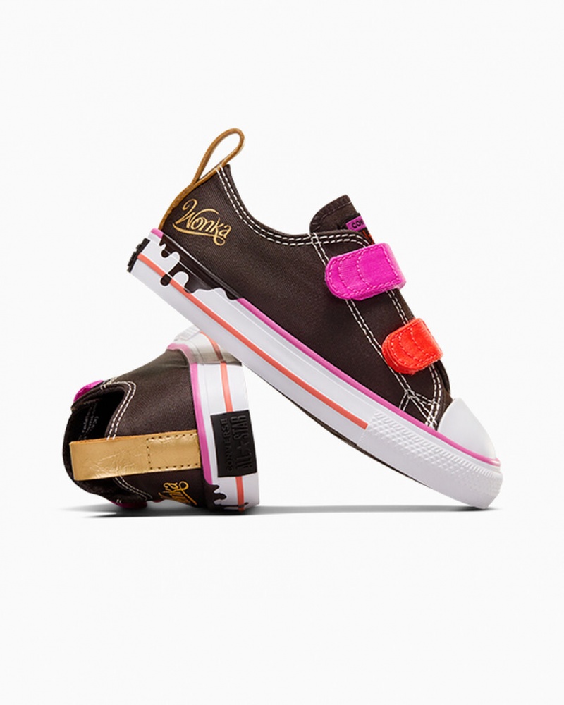 Converse Converse x Wonka Chuck Taylor All Star Easy On Marron Rose Blanche  | KVG-6434723