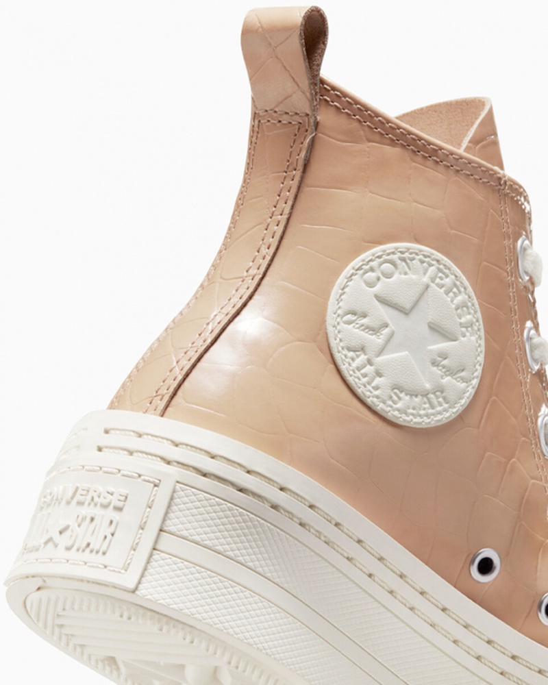 Converse Chuck Taylor All Star Modern Lift Plateforme Embossed Epic Dune / Epic Dune / Egret  | DWO-6098334