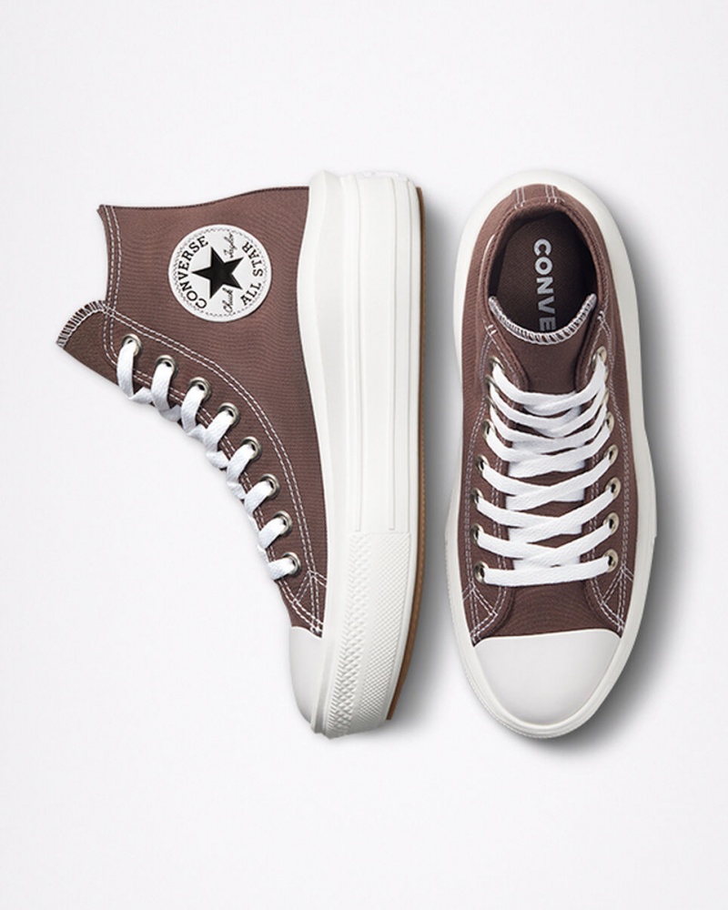 Converse Chuck Taylor All Star Move Plateforme Blanche  | KQB-6554592