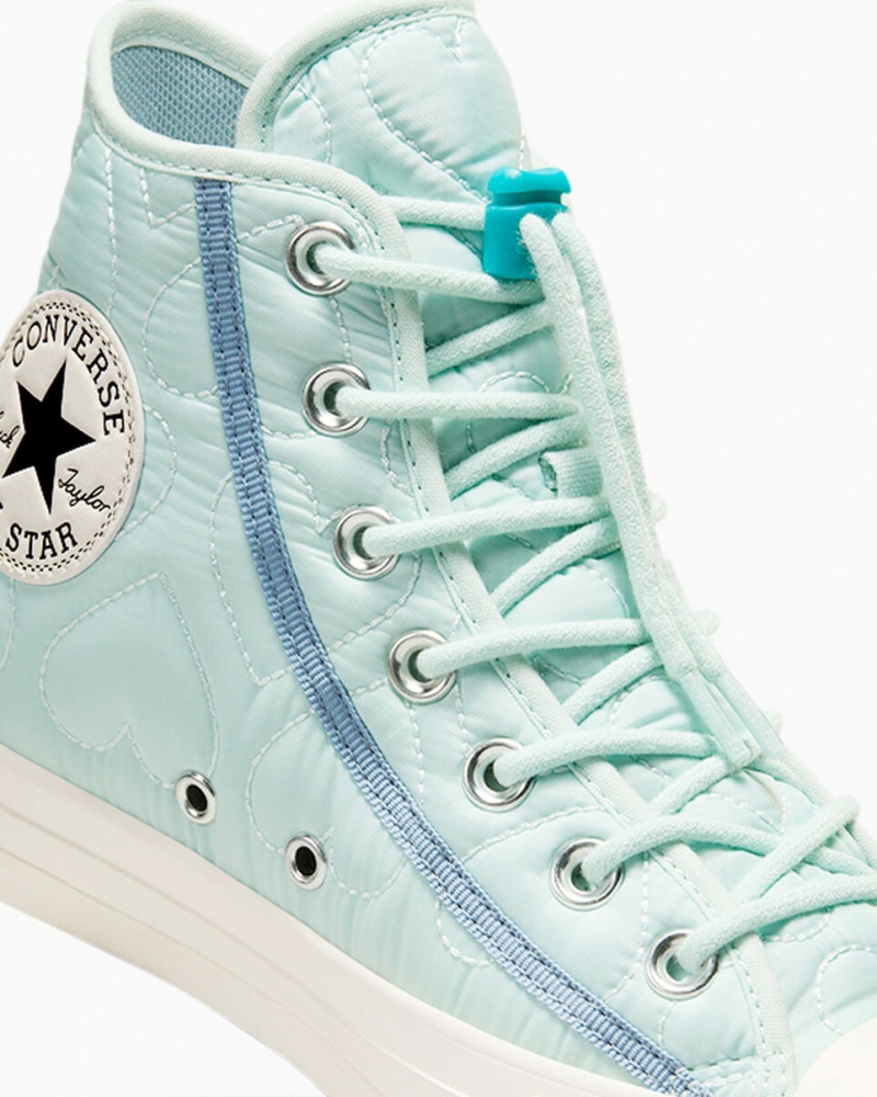 Converse Chuck Taylor All Star Matelassé Bleu Bleu  | MYZ-1194893