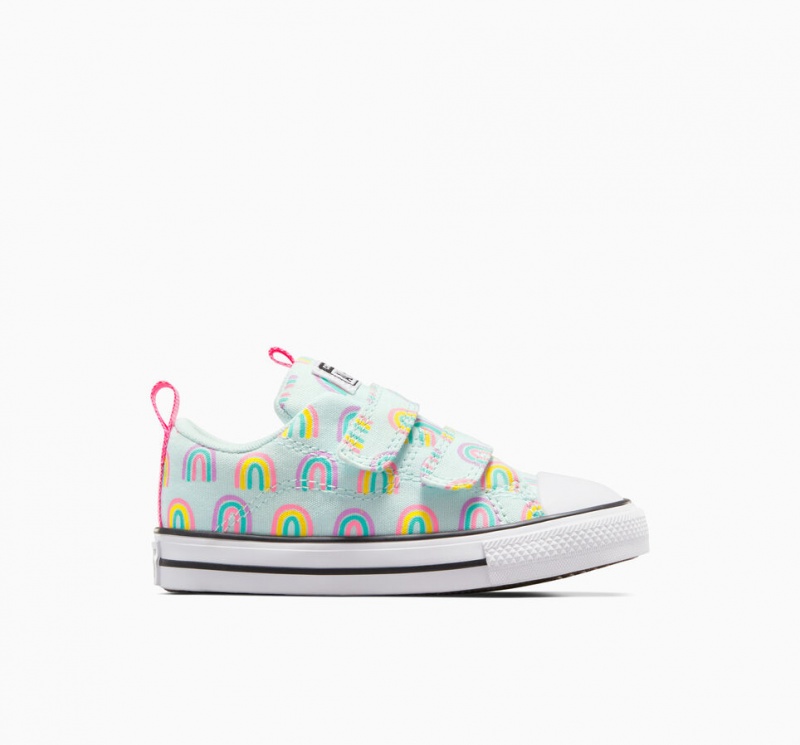 Converse Chuck Taylor All Star Rave Easy-On Rainbows Bleu Rose  | XXZ-3494654