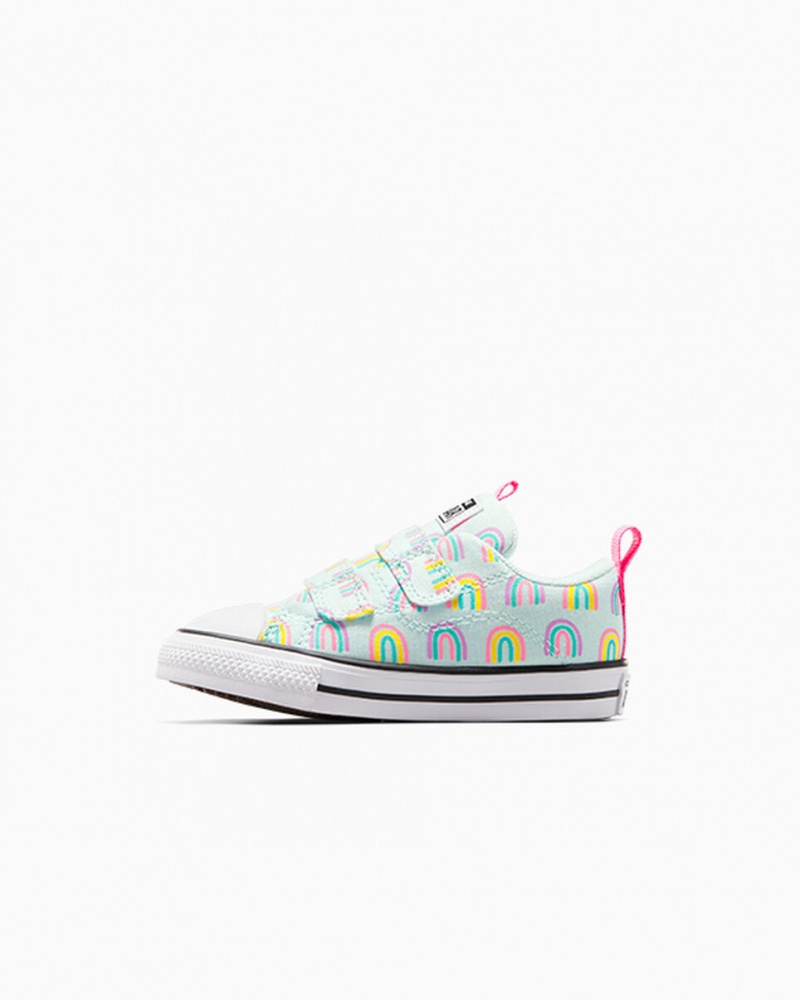 Converse Chuck Taylor All Star Rave Easy-On Rainbows Bleu Rose  | XXZ-3494654