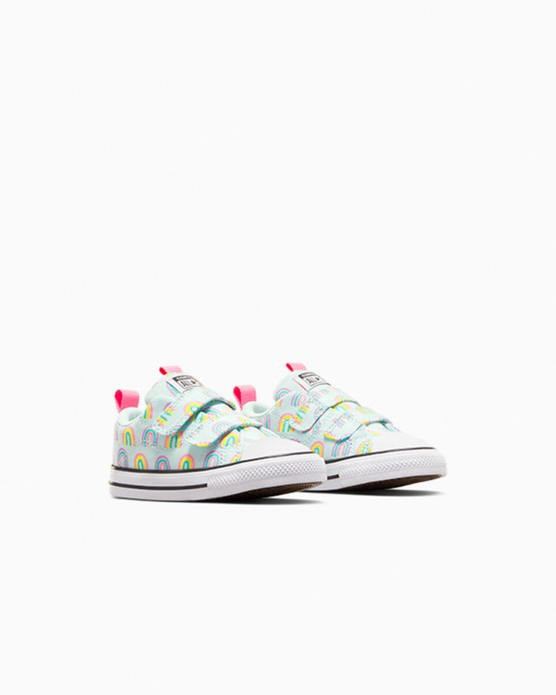 Converse Chuck Taylor All Star Rave Easy-On Rainbows Bleu Rose  | XXZ-3494654