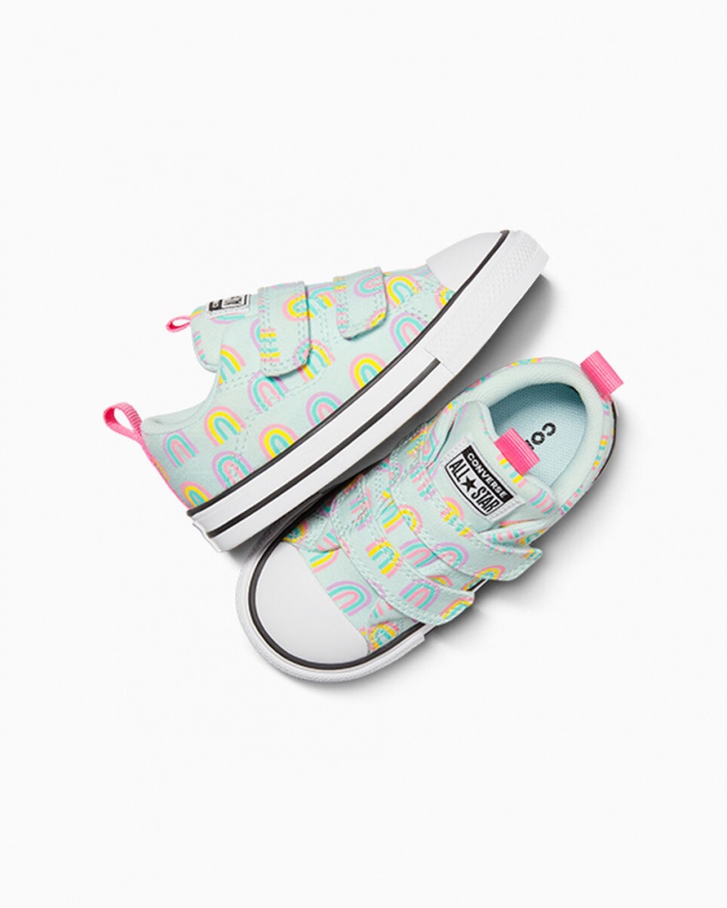 Converse Chuck Taylor All Star Rave Easy-On Rainbows Bleu Rose  | XXZ-3494654