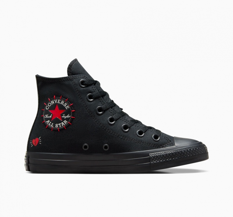 Converse Chuck Taylor All Star Rose Noir Rouge Vert  | MZP-0899090