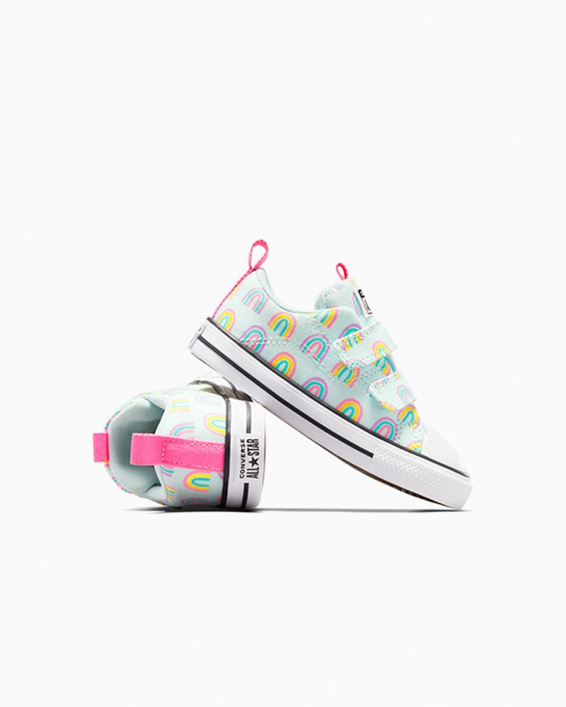 Converse Chuck Taylor All Star Rave Easy-On Rainbows Bleu Rose  | XXZ-3494654