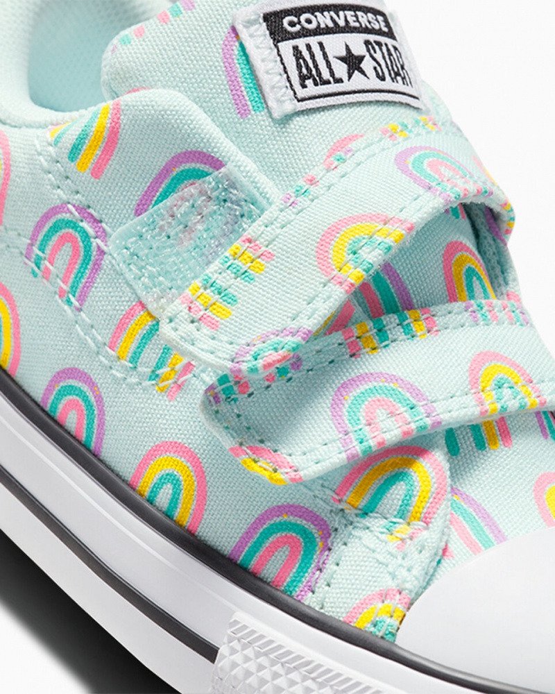 Converse Chuck Taylor All Star Rave Easy-On Rainbows Bleu Rose  | XXZ-3494654