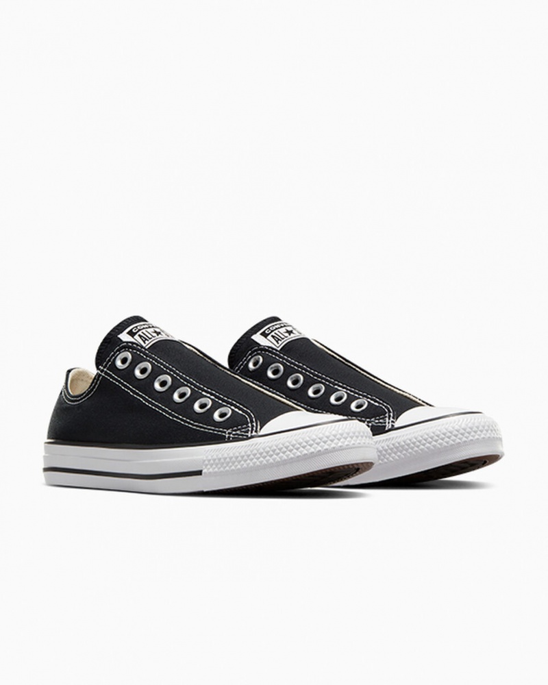 Converse Chuck Taylor All Star Slip Noir Blanche Noir  | LZV-2214467