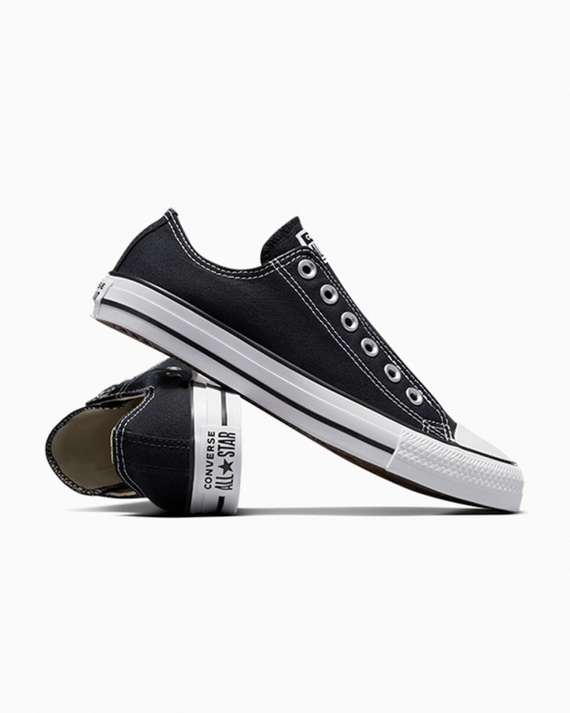 Converse Chuck Taylor All Star Slip Noir Blanche Noir  | LZV-2214467