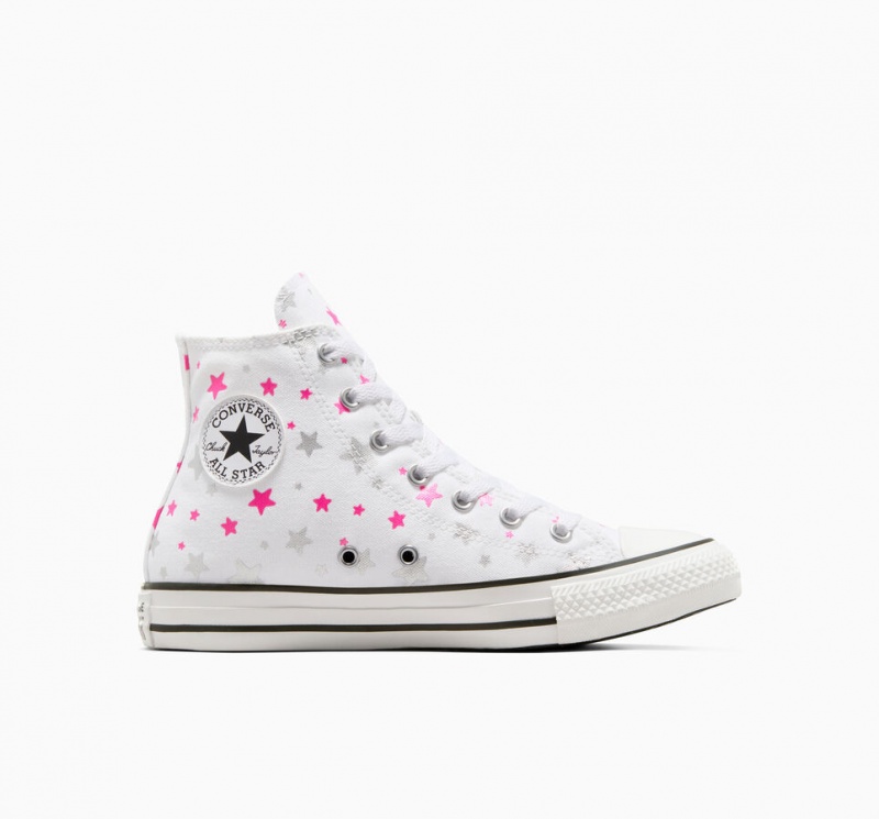 Converse Chuck Taylor All Star Sparkle Blanche Rose Blanche  | EEF-0022554