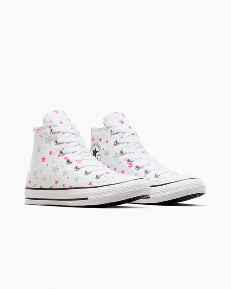 Converse Chuck Taylor All Star Sparkle Blanche Rose Blanche  | EEF-0022554