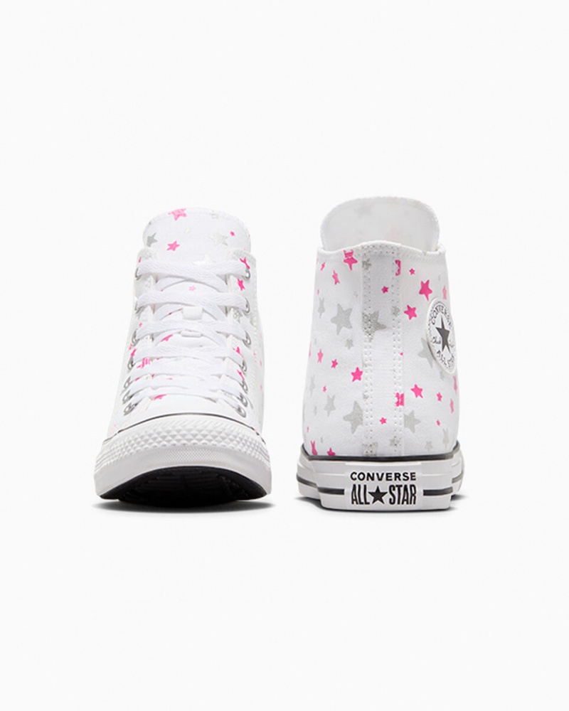 Converse Chuck Taylor All Star Sparkle Blanche Rose Blanche  | EEF-0022554