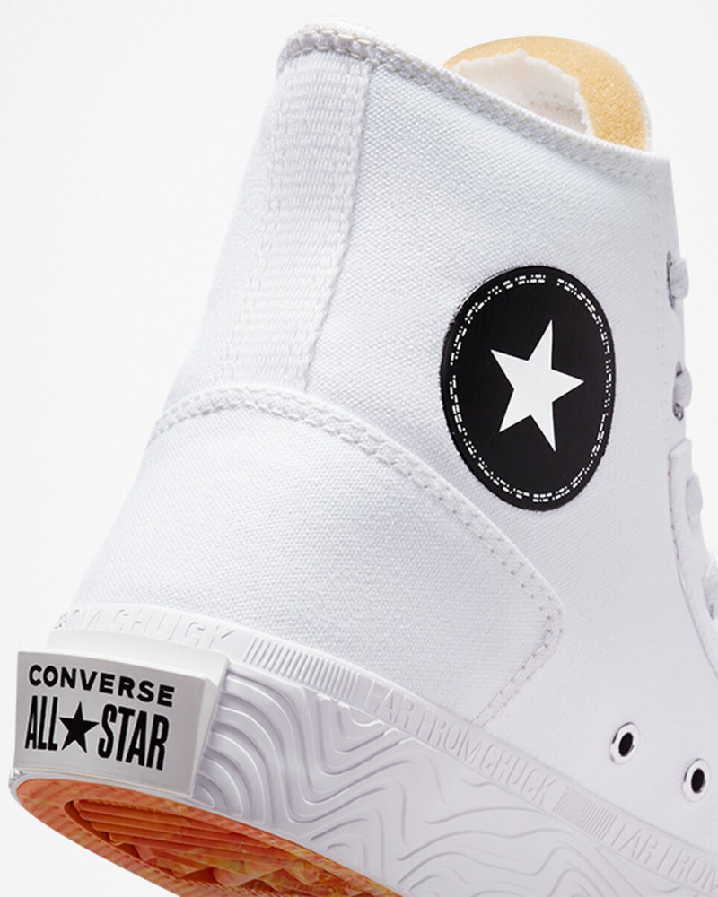 Converse Chuck Taylor Alt Star Tela Blanche Noir Blanche  | SUN-9970632