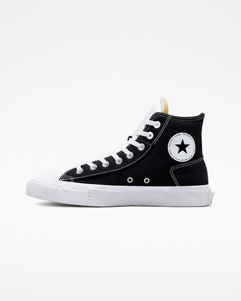 Converse Chuck Taylor Alt Star Tela Noir Blanche Blanche  | CLG-0798124