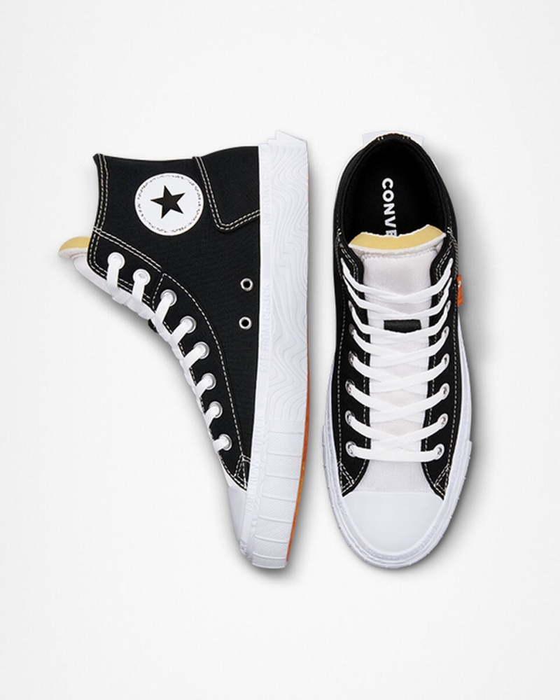 Converse Chuck Taylor Alt Star Tela Noir Blanche Blanche  | CLG-0798124