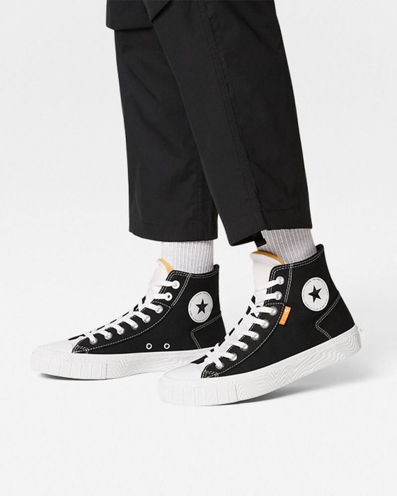 Converse Chuck Taylor Alt Star Tela Noir Blanche Blanche  | CLG-0798124