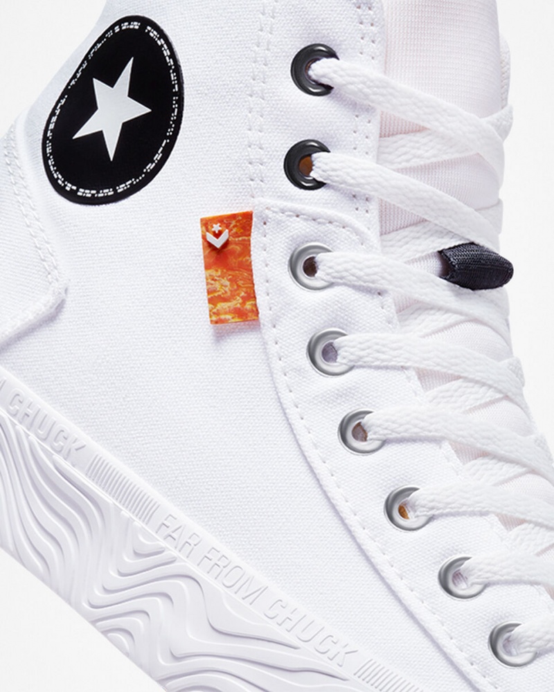 Converse Chuck Taylor Alt Star Tela Blanche Noir Blanche  | SUN-9970632