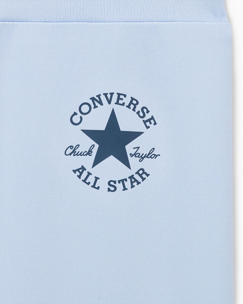 Converse Chuck Taylor Patch High Rise Leggings Mystic Sky  | YFT-9437211