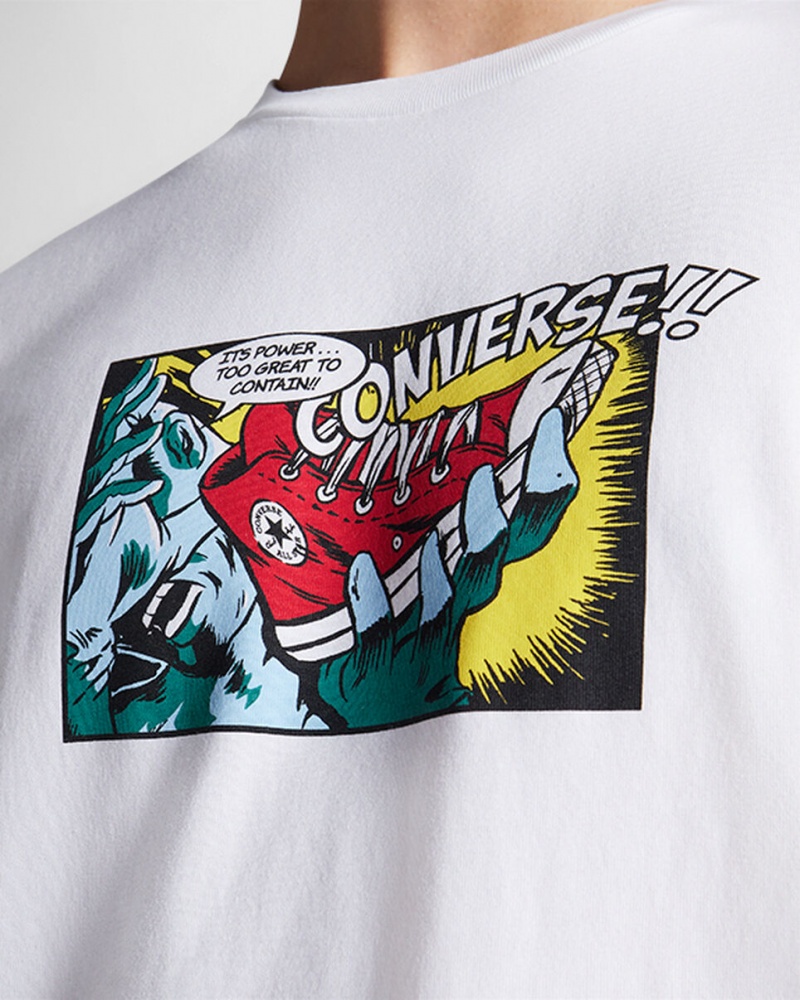 Converse Comic T-Shirt Blanche  | ZOD-6790491