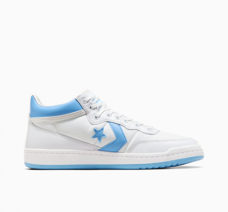 Converse CONS Fastbreak Pro Cuir Blanche Bleu Blanche  | VOL-5282375