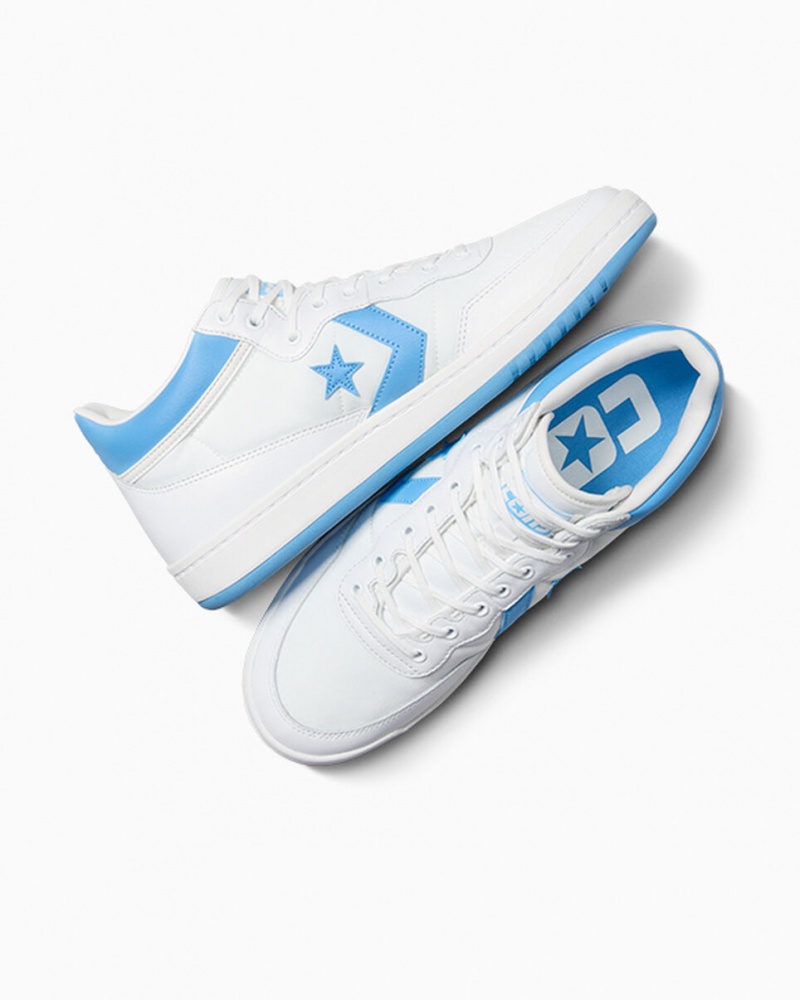 Converse CONS Fastbreak Pro Cuir Blanche Bleu Blanche  | VOL-5282375