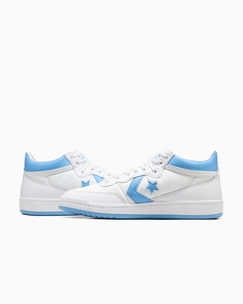 Converse CONS Fastbreak Pro Cuir Blanche Bleu Blanche  | VOL-5282375