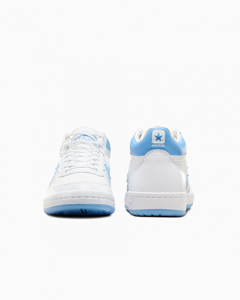 Converse CONS Fastbreak Pro Cuir Blanche Bleu Blanche  | VOL-5282375