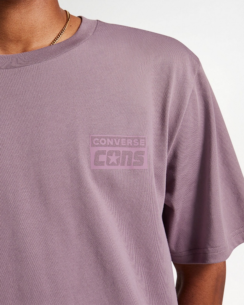 Converse CONS Graphique T-Shirt Grise  | TAJ-6588556