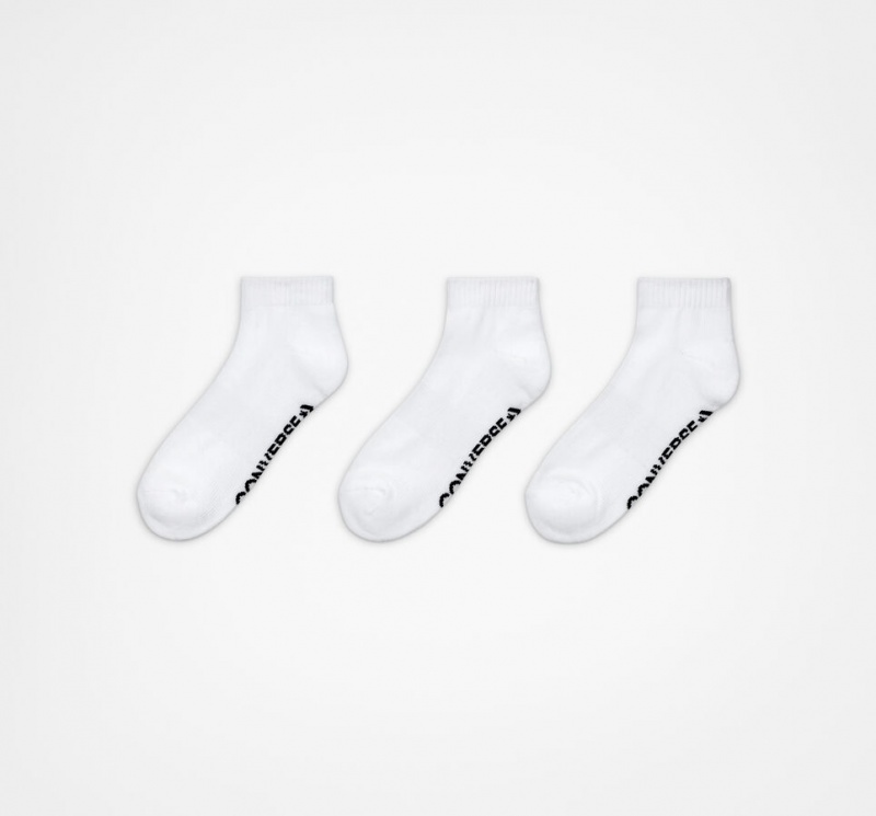 Converse 3-Pack Made For Chuck High Socks Blanche  | UWP-4272914