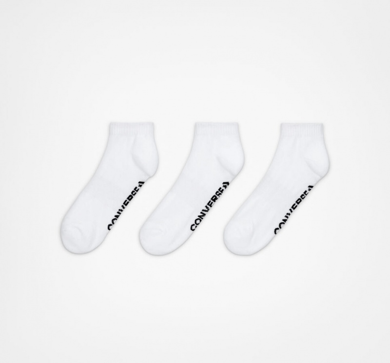 Converse 3-Pack Made For Chuck High Socks Blanche  | HXX-8297045