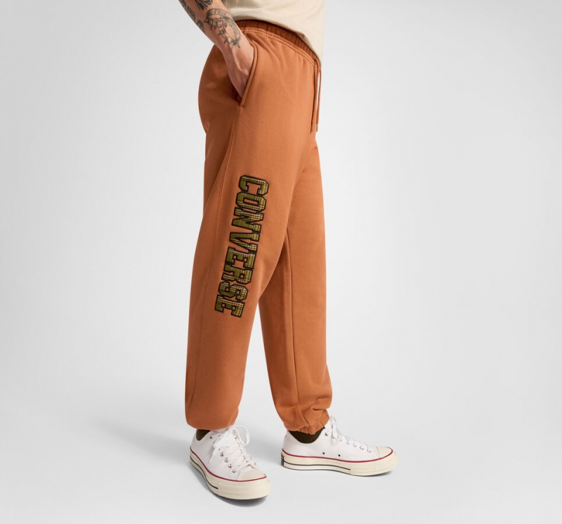 Converse All Star Logo Sweatpant Tawny Owl  | HTI-2547373