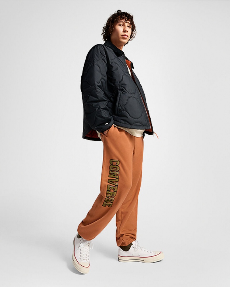 Converse All Star Logo Sweatpant Tawny Owl  | HTI-2547373