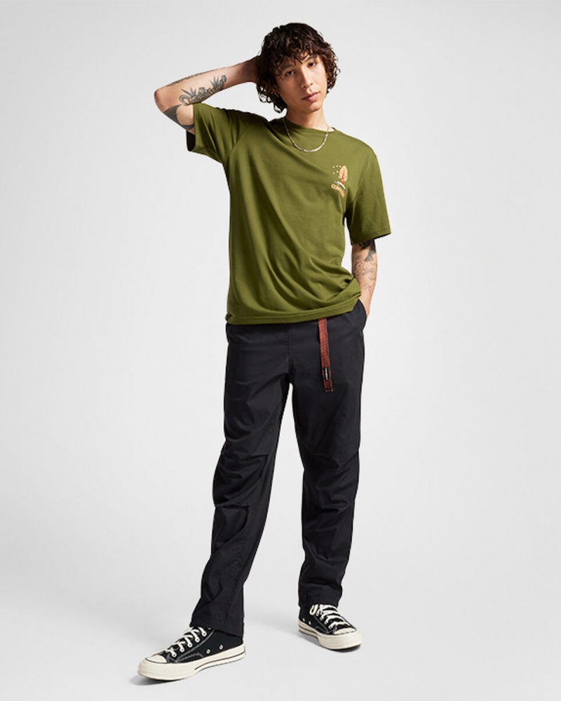 Converse All Star Tree T-shirt Vert  | PPR-8911311