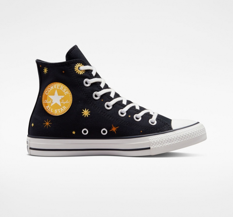 Converse Chuck Taylor All Star Celestial Noir Jaune  | BEQ-8494988